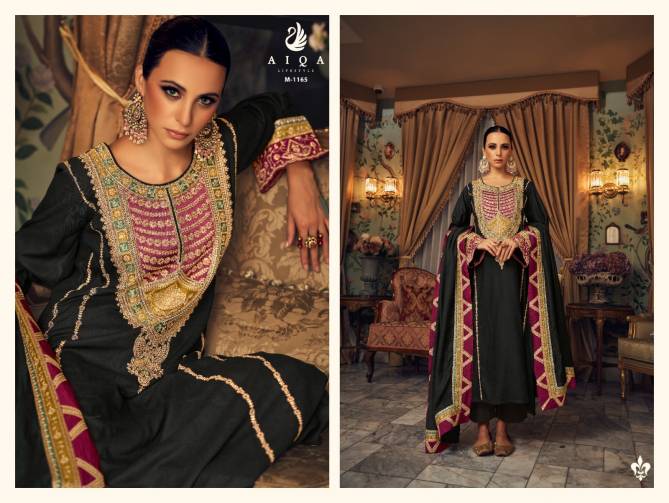 Dastak Vol 2 By Aiqa Wedding Wear Pashmina Salwar Kameez Wholesale Shop in Surat